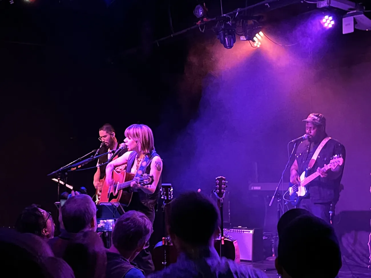 Hurray For The Riff Raff on stage at Amsterdam Bar. 