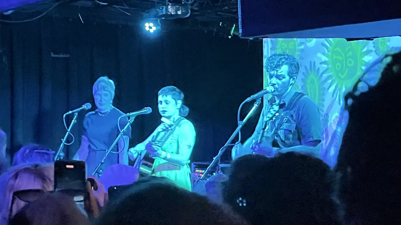 Kitty Craft on stage at the 7th Street Entry. 