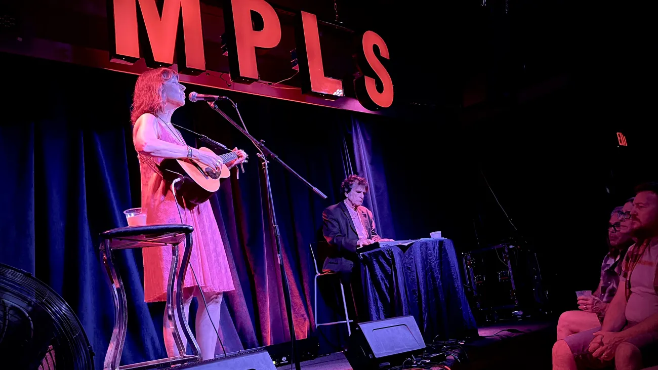 Eleni Mandell on stage at Zen Arcade at the Hook And Ladder