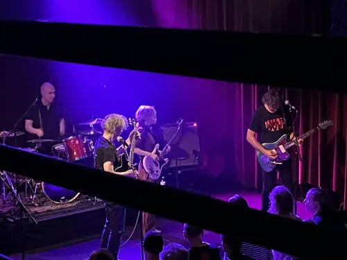 Luna on stage at the Fine Line!